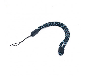 Шнурок - на руку текстильный (black/blue) (231979)#2024686