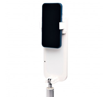 Держатель - для телефона V6 складной с видеосветом (white) (231943)#2027378