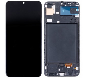 Дисплей для Samsung Galaxy A50 (A505F) модуль с рамкой Черный - (In-Cell)#2082224