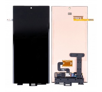 Дисплей для Samsung Galaxy S23 Ultra (S918B) в сборе с тачскрином Черный - OR (SP)#2083119