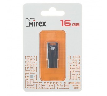 USB карта памяти 16ГБ Mirex Mario Dark#2012829
