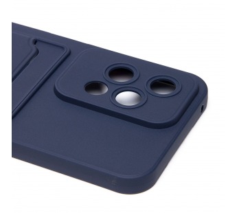 Чехол-накладка - SC337 с картхолдером для "Honor 200 lite" (dark blue) (232714)#2095579