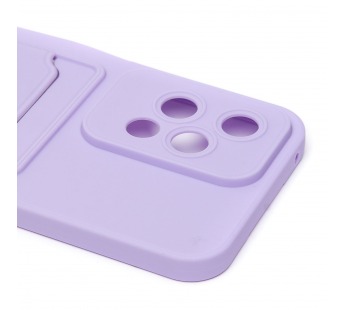 Чехол-накладка - SC337 с картхолдером для "Honor 200 lite" (light violet) (232715)#2095571