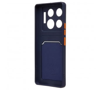 Чехол-накладка - SC337 с картхолдером для "Infinix GT 20 Pro" (dark blue) (232736)#2016774