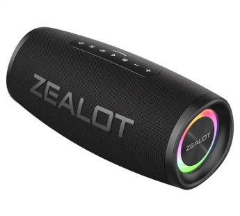Колонка беспроводная ZEALOT S56 40W, (USB,FM,TF card)  цвет черный#2013155