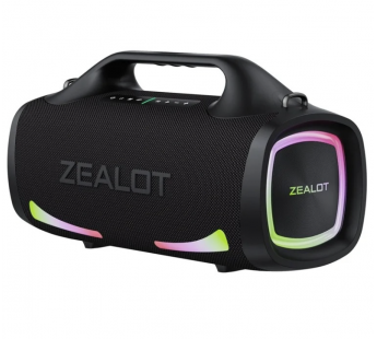 Колонка беспроводная ZEALOT S79 100W, (USB,FM,TF card)  цвет черный#2013379