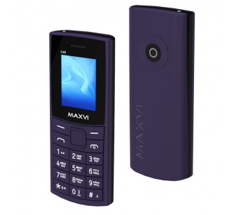 Мобильный телефон MAXVI C40 Purple (1,77"/0,3МП/600mAh)#2012965