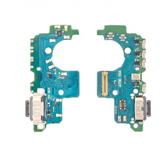 Шлейф (плата) для Samsung A736B Galaxy A73 5G + разъем зар + раз. гарн + микрофон (100% components)#2069335