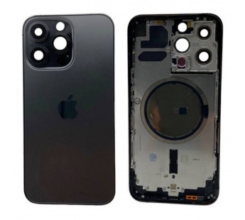 Корпус iPhone 13 Pro (Оригинал 100% Снятый) Черный (Без комплекта)#2074727