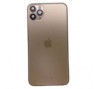 Корпус iPhone 11 Pro Max (Оригинал 100% Снятый) Золото (Без комплекта)#2020962