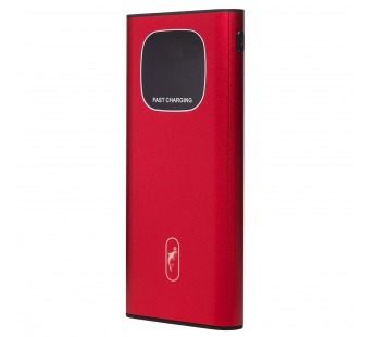 Внешний аккумулятор SKYDOLPHIN SP30 (повр. уп) 10000mAh Micro/Type-C/USB*2 (red)(233890)#2014378