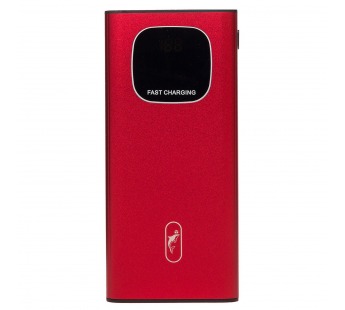 Внешний аккумулятор SKYDOLPHIN SP30 (повр. уп) 10000mAh Micro/Type-C/USB*2 (red)(233890)#2014377