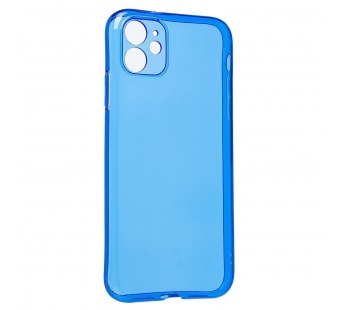 Чехол-накладка - SC344 для "Apple iPhone 11" (transparent/blue) (232065)#2084865