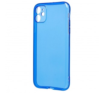 Чехол-накладка - SC344 для "Apple iPhone 11" (transparent/blue) (232065)#2019090