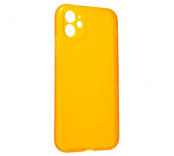Чехол-накладка - SC344 для "Apple iPhone 11" (transparent/orange) (232062)#2084864
