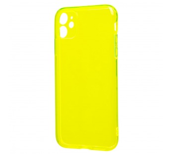 Чехол-накладка - SC344 для "Apple iPhone 11" (transparent/yellow) (232061)#2019111