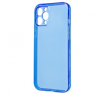 Чехол-накладка - SC344 для "Apple iPhone 12 Pro Max" (transparent/blue) (232050)#2019109