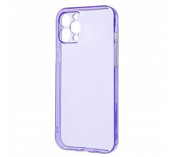 Чехол-накладка - SC344 для "Apple iPhone 12 Pro Max" (transparent/violet) (232049)#2019119