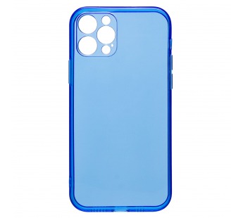 Чехол-накладка - SC344 для "Apple iPhone 12 Pro" (transparent/blue) (232055)#2019114