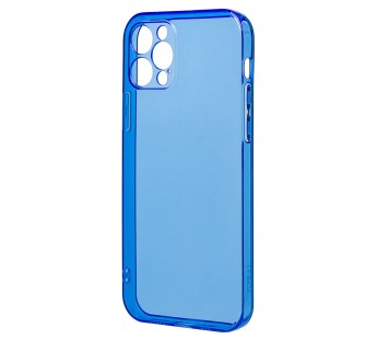 Чехол-накладка - SC344 для "Apple iPhone 12 Pro" (transparent/blue) (232055)#2019115