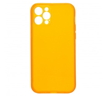 Чехол-накладка - SC344 для "Apple iPhone 12 Pro" (transparent/orange) (232052)#2019565