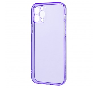 Чехол-накладка - SC344 для "Apple iPhone 12 Pro" (transparent/violet) (232054)#2019570