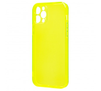 Чехол-накладка - SC344 для "Apple iPhone 12 Pro" (transparent/yellow) (232051)#2019571