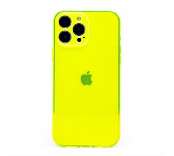 Чехол-накладка - SC344 для "Apple iPhone 13 Pro Max" (transparent/yellow) (232031)#2019577