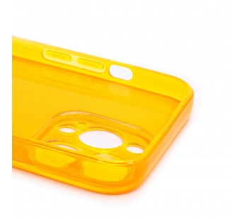 Чехол-накладка - SC344 для "Apple iPhone 13 Pro" (transparent/orange) (232037)#2084579