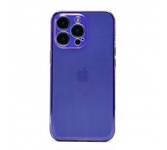 Чехол-накладка - SC344 для "Apple iPhone 13 Pro" (transparent/violet) (232039)#2019587