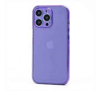 Чехол-накладка - SC344 для "Apple iPhone 13 Pro" (transparent/violet) (232039)#2019588