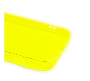 Чехол-накладка - SC344 для "Apple iPhone 13 Pro" (transparent/yellow) (232036)#2084570