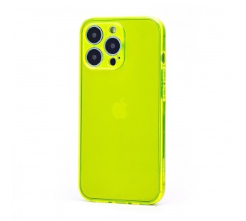 Чехол-накладка - SC344 для "Apple iPhone 13 Pro" (transparent/yellow) (232036)#2019590