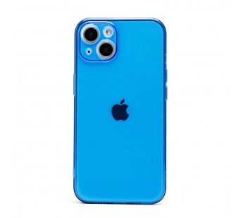 Чехол-накладка - SC344 для "Apple iPhone 13" (transparent/blue) (232045)#2019591