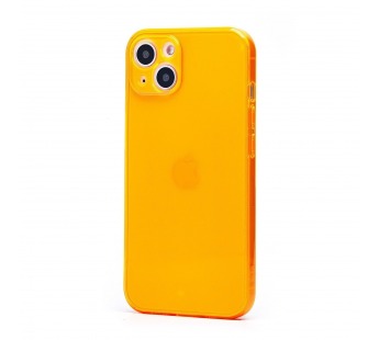 Чехол-накладка - SC344 для "Apple iPhone 13" (transparent/orange) (232042)#2019595