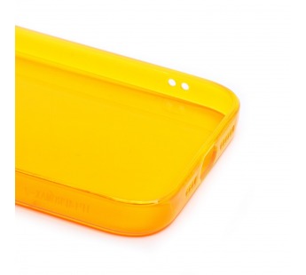 Чехол-накладка - SC344 для "Apple iPhone 14 Pro Max" (transparent/orange) (232017)#2084565