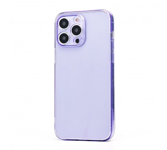 Чехол-накладка - SC344 для "Apple iPhone 14 Pro Max" (transparent/violet) (232019)#2019608