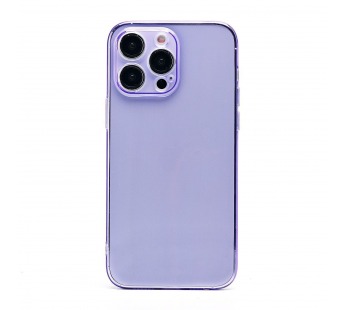 Чехол-накладка - SC344 для "Apple iPhone 14 Pro Max" (transparent/violet) (232019)#2019607
