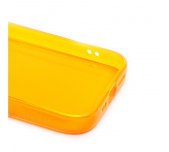 Чехол-накладка - SC344 для "Apple iPhone 14 Pro" (transparent/orange) (232022)#2084559