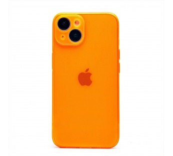 Чехол-накладка - SC344 для "Apple iPhone 14" (transparent/orange) (232027)#2019126