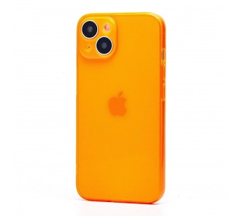 Чехол-накладка - SC344 для "Apple iPhone 14" (transparent/orange) (232027)#2019127