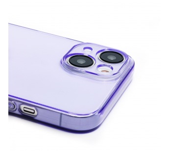 Чехол-накладка - SC344 для "Apple iPhone 14" (transparent/violet) (232029)#2056141