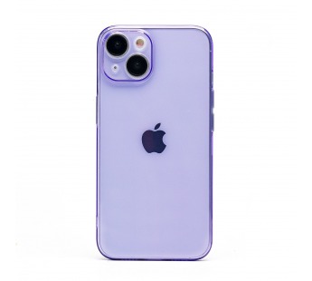 Чехол-накладка - SC344 для "Apple iPhone 14" (transparent/violet) (232029)#2019130