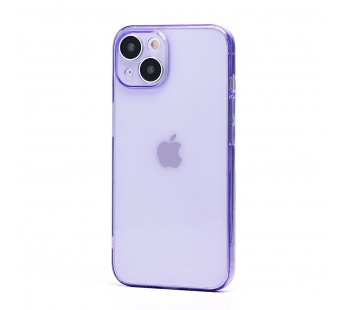 Чехол-накладка - SC344 для "Apple iPhone 14" (transparent/violet) (232029)#2019131