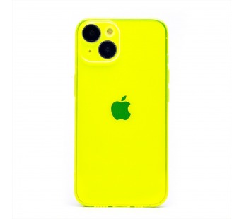 Чехол-накладка - SC344 для "Apple iPhone 14" (transparent/yellow) (232026)#2019091