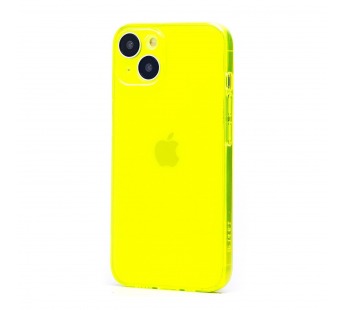 Чехол-накладка - SC344 для "Apple iPhone 14" (transparent/yellow) (232026)#2019092