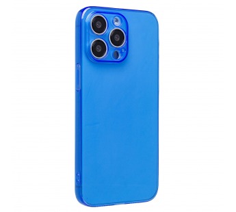 Чехол-накладка - SC344 для "Apple iPhone 15 Pro Max" (transparent/blue) (232005)#2019095