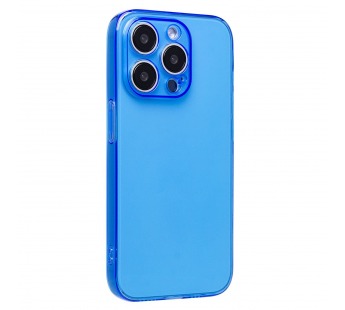 Чехол-накладка - SC344 для "Apple iPhone 15 Pro" (transparent/blue) (232010)#2019066