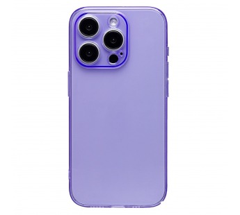 Чехол-накладка - SC344 для "Apple iPhone 15 Pro" (transparent/violet) (232009)#2019073