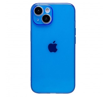 Чехол-накладка - SC344 для "Apple iPhone 15" (transparent/blue) (232015)#2019078